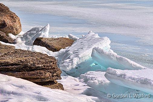 Buckled Ice_34077.jpg - Photographed along Lake Onatero at Amherstview, Ontario, Canada.
